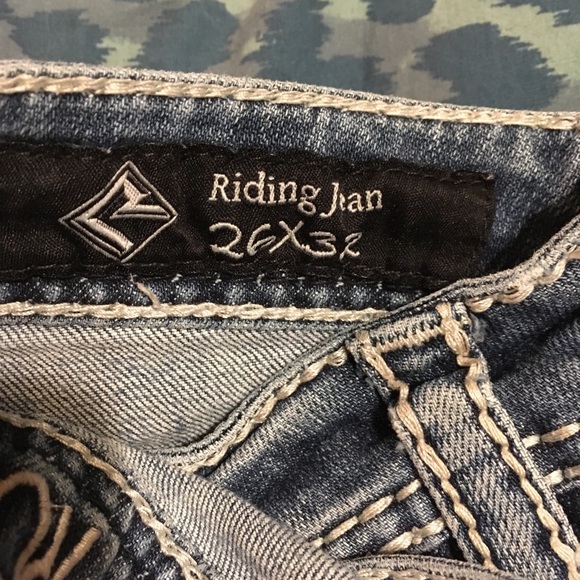 Rock & Roll Riding Jeans - Picture 2 of 2